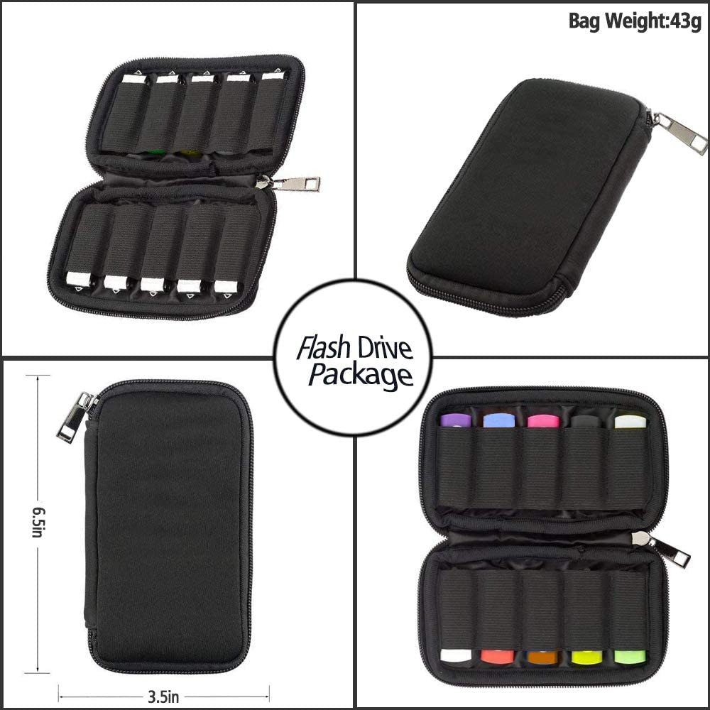 Flash Drive Case USB Storage Case USB Holder Storage Bag, Electronic Accessorie