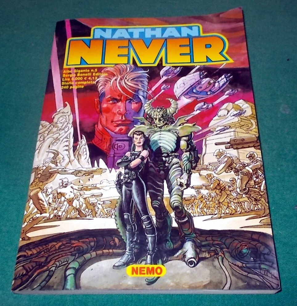 NATHAN NEVER Giant No. 5 "Nemo" Bonelli Editions 2000