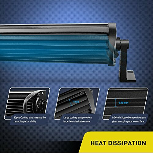 LED Light Bar 22 in 32 in 42 in 50 in Curved Truck Lamps Off Road for Jeep VS 52