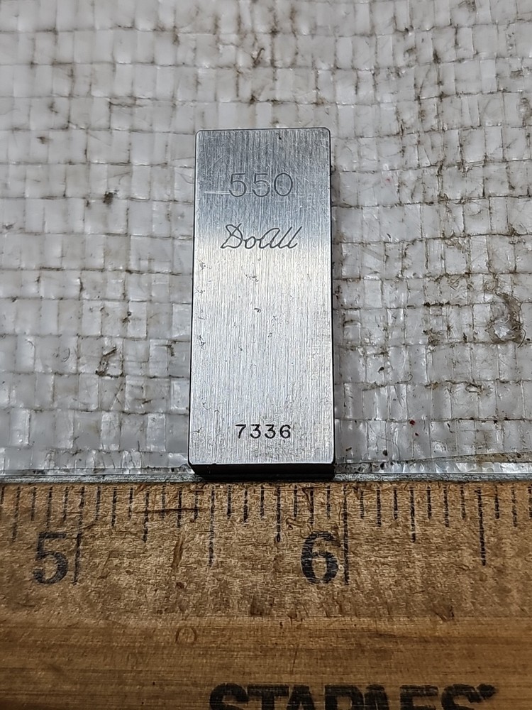 DoALL .550" RECTANGULAR GAGE BLOCK NO. 7336