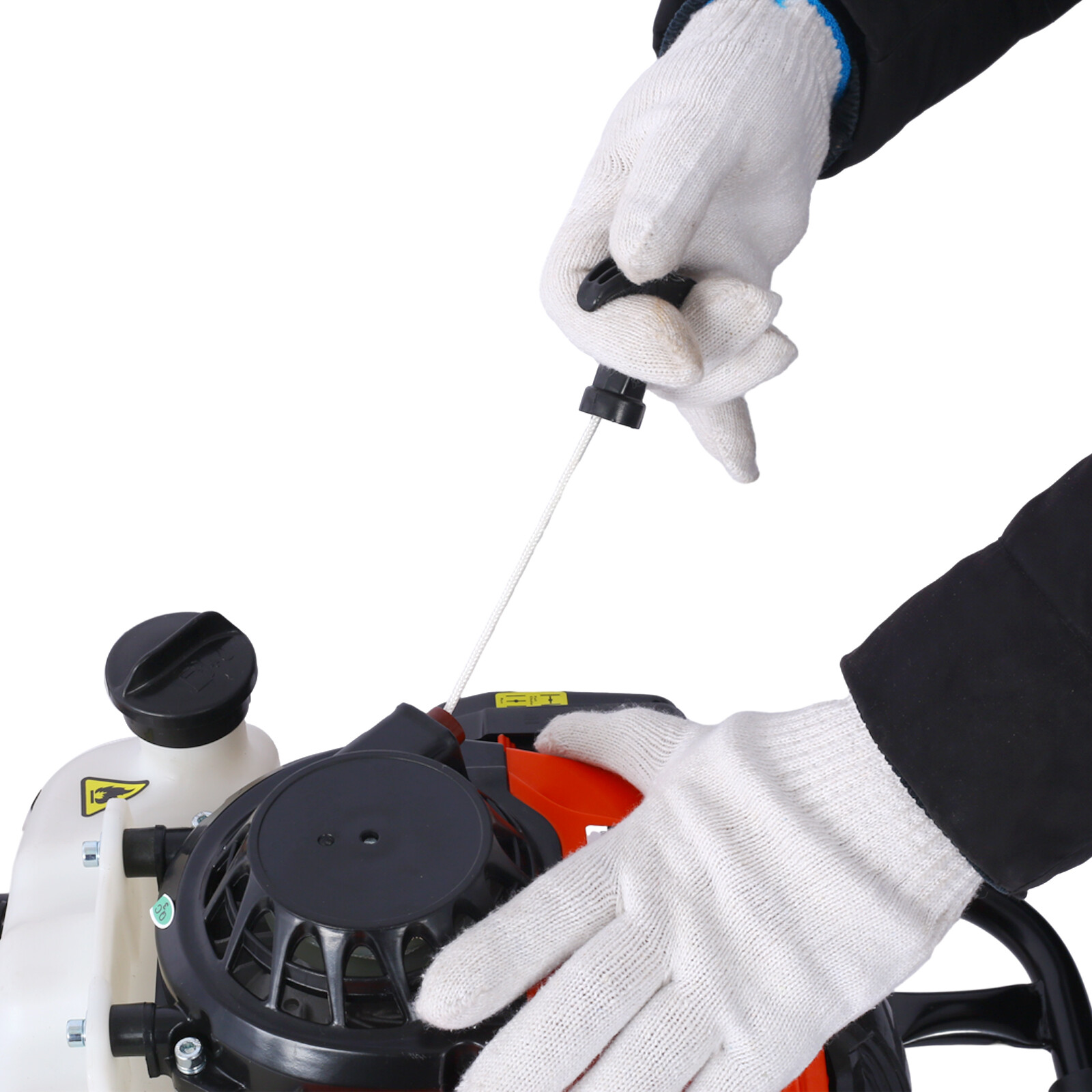 63CC Gas Powered Auger Post Hole Digger with / 6" 10" 12" Earth Auger Drill Bits