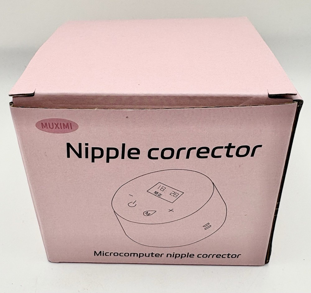 Portable Electric Microcomputer Nipple Corrector for Flat or Inverted Nipples