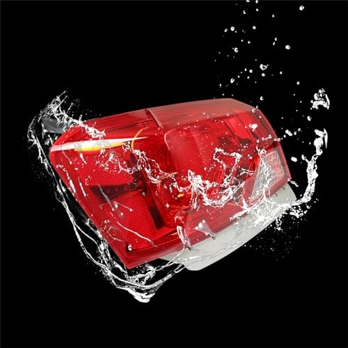 Tail Light Rear Light Assembly Outer Left Side Clear Lens Replacement for