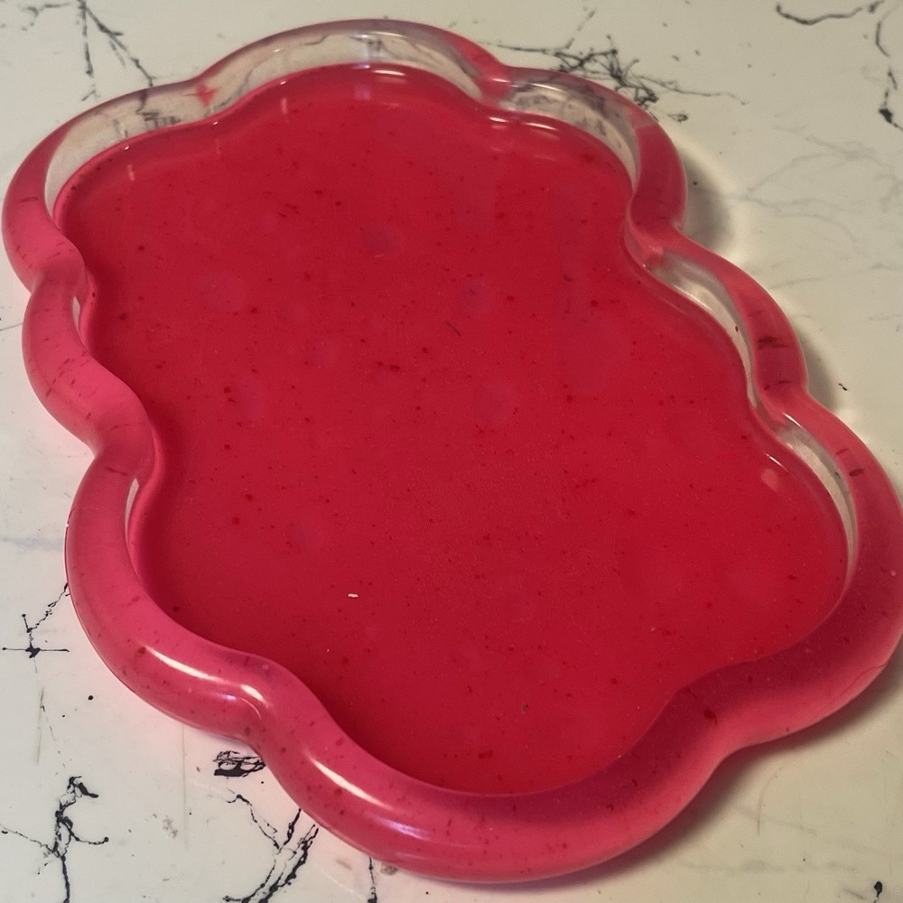 Pink Cloud Tray