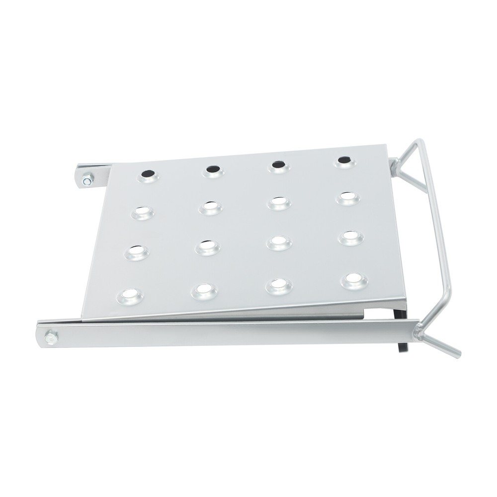Ladder Platform Accessory Heavy Duty Work Stand System Accessories Holds Silver
