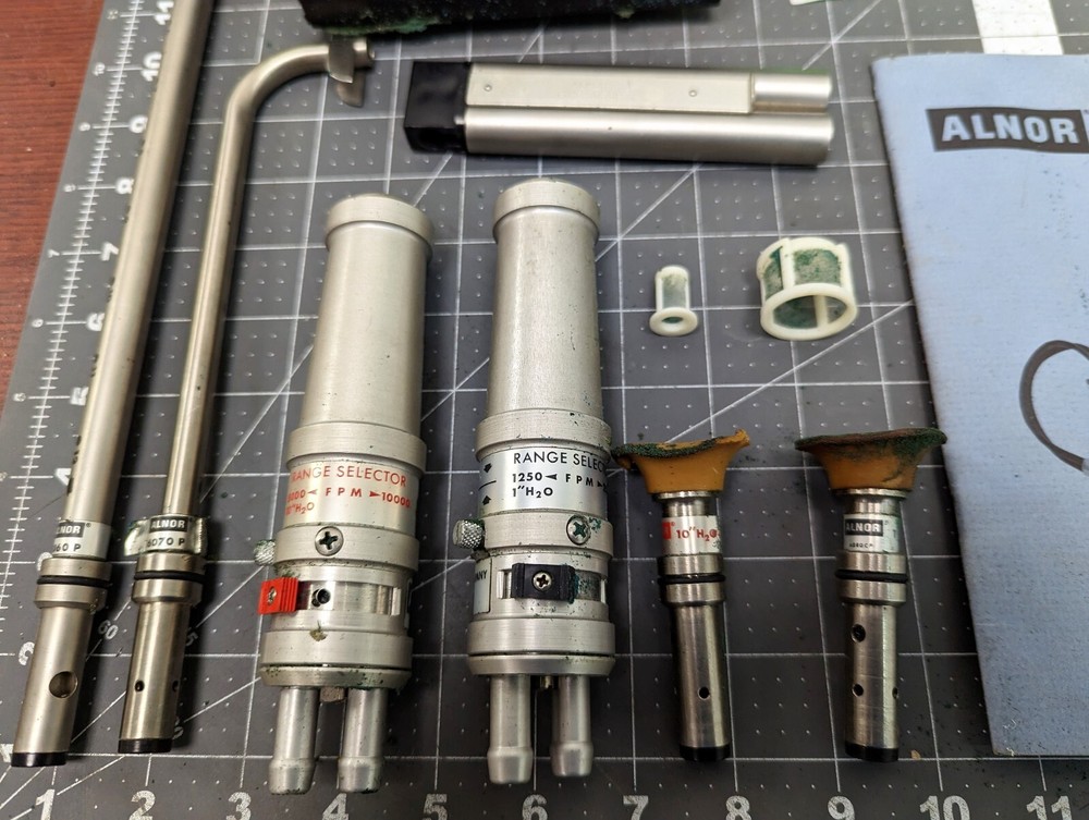 Alnor Velometer Air Velocity Flow Meter 6000 Series MISSING CASE Untested [A6S2]
