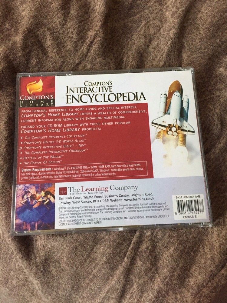 Compton's Interactive Encyclopedia - PC CD-ROM