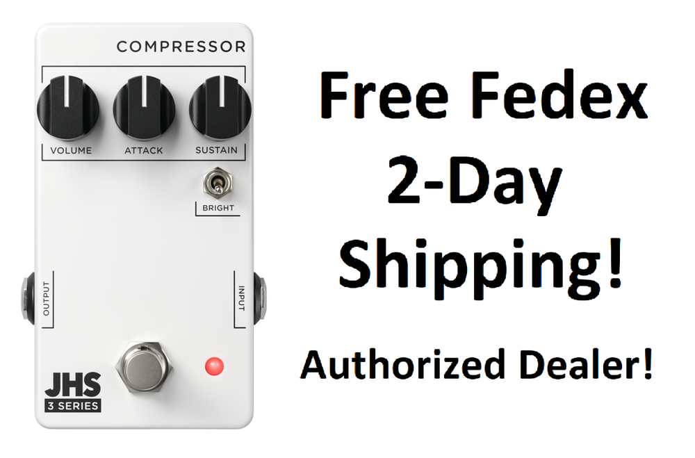 New JHS 3 Series Compressor Guitar Effects Pedal