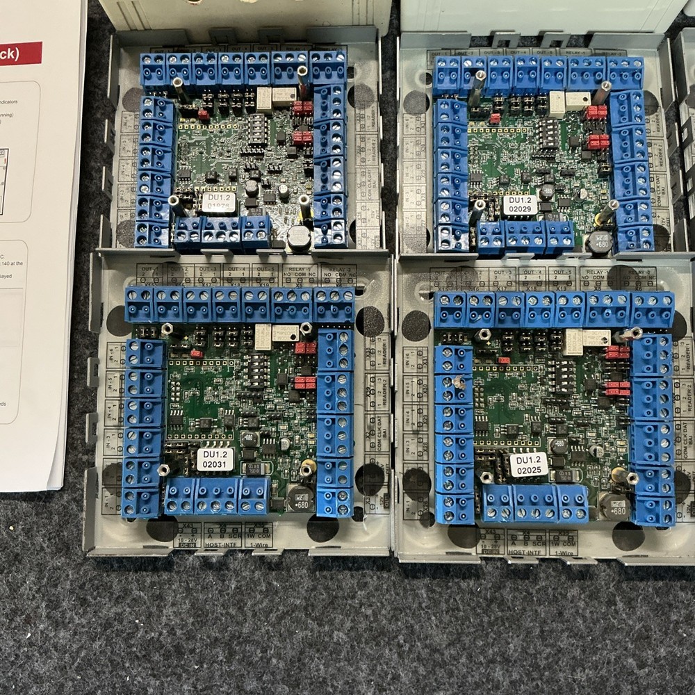 Lot of Kaba E-data Access Control Board System With Software Instructions AM524