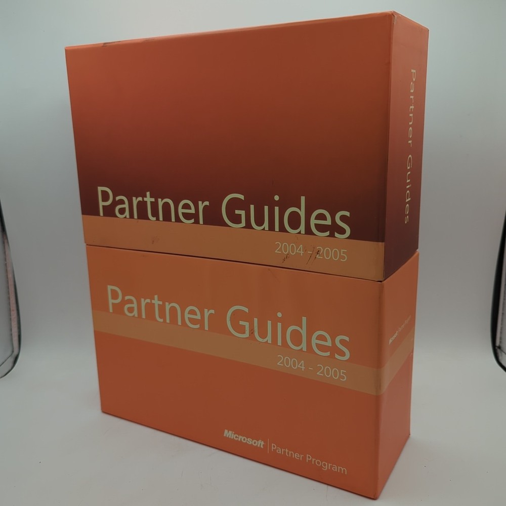 Microsoft Partner Guides 2004-2005 SEALED - CS10