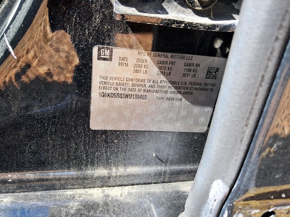 CT6 2017 Glove Box 4809727