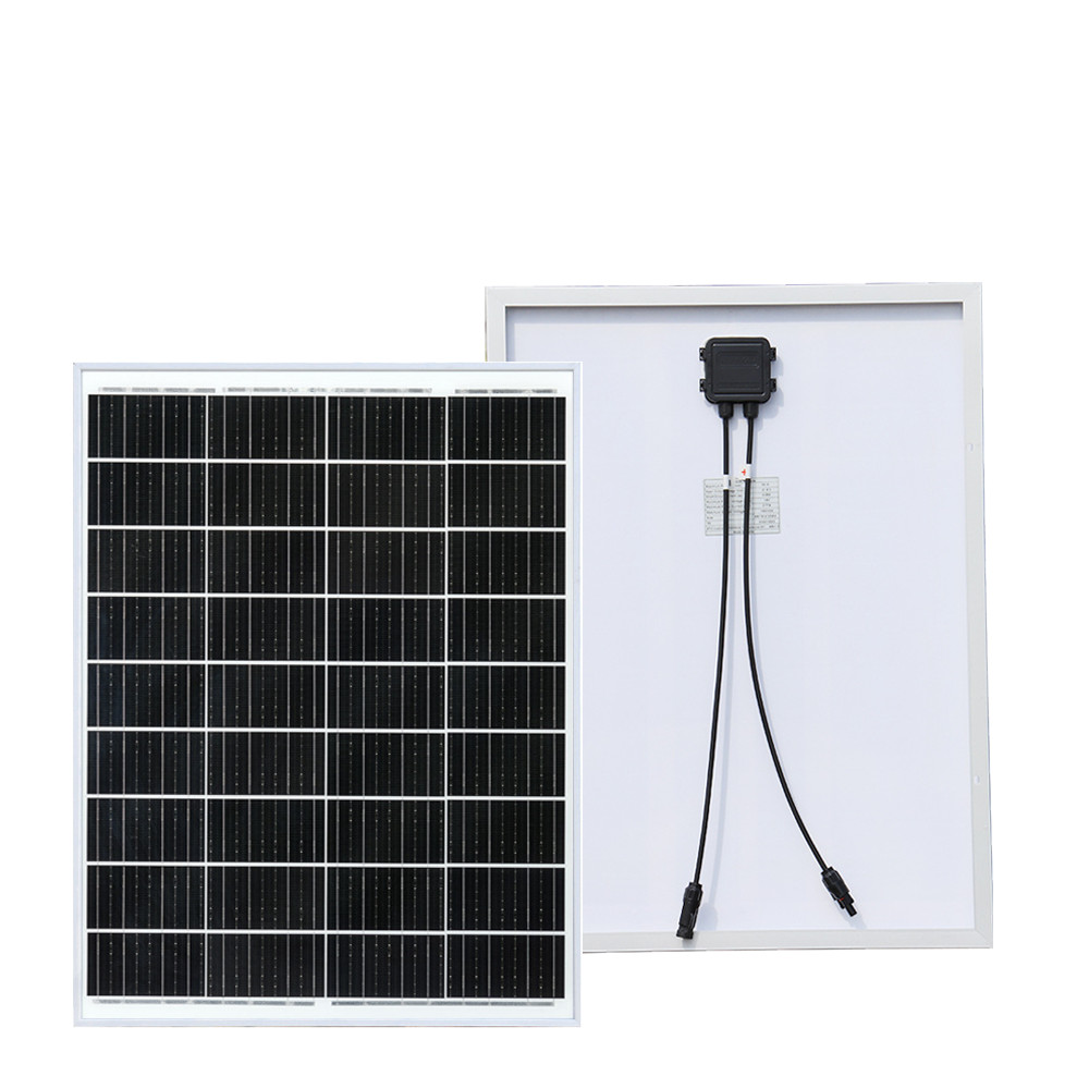 200 Watt Solar Panel Monocrystalline High-Efficiency Module PV Power Panels 2PCS