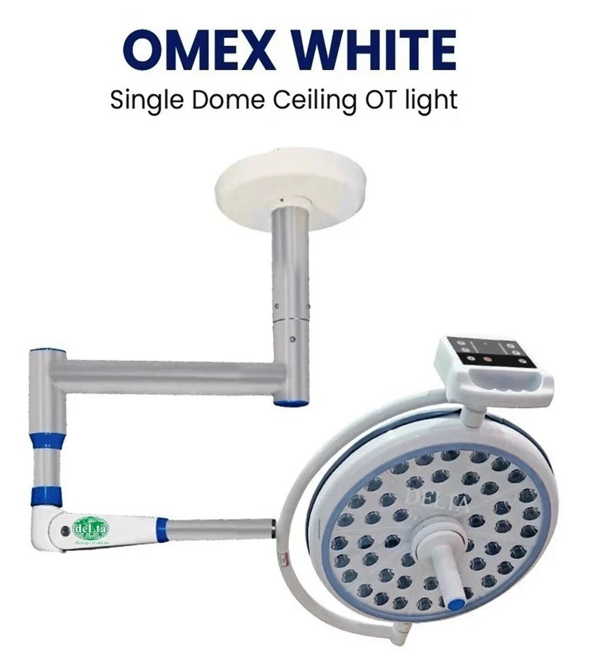 Single Dome Satellite Surgical And Examination OT LED Light Touch Control Panel