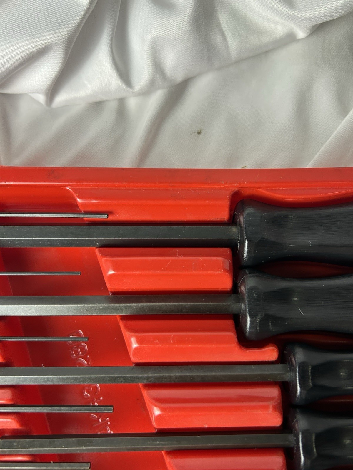 RARE Snap-On Hex Allen Wrench Set SDA5B-SDA24B Black Handles 13 Piece