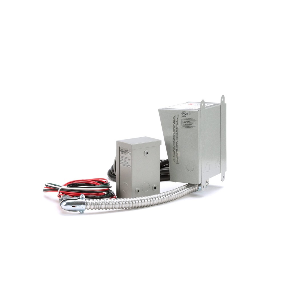 30 Amp 6-Circuit Transfer Switch Kit Gray Corded Electric