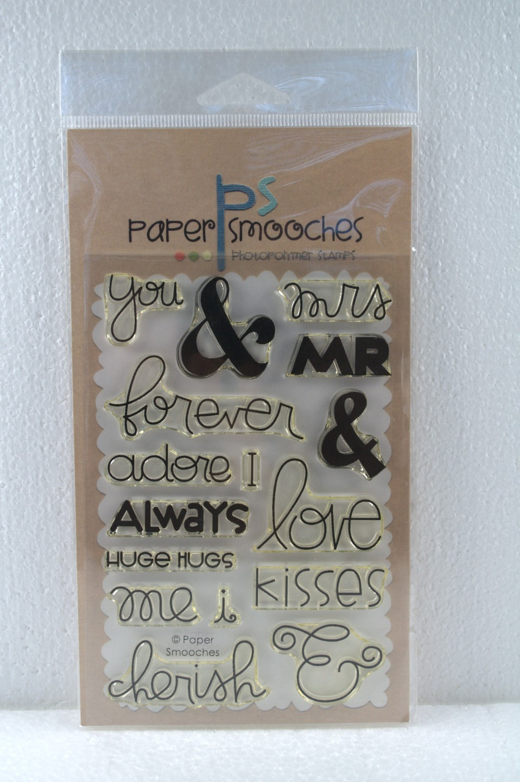 24 Different PAPER SMOOCHES Clear Stamps - YOU PICK! - NEW