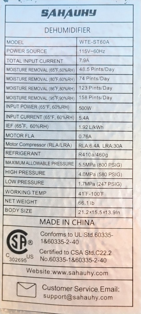 commercial dehumidifier for basement large