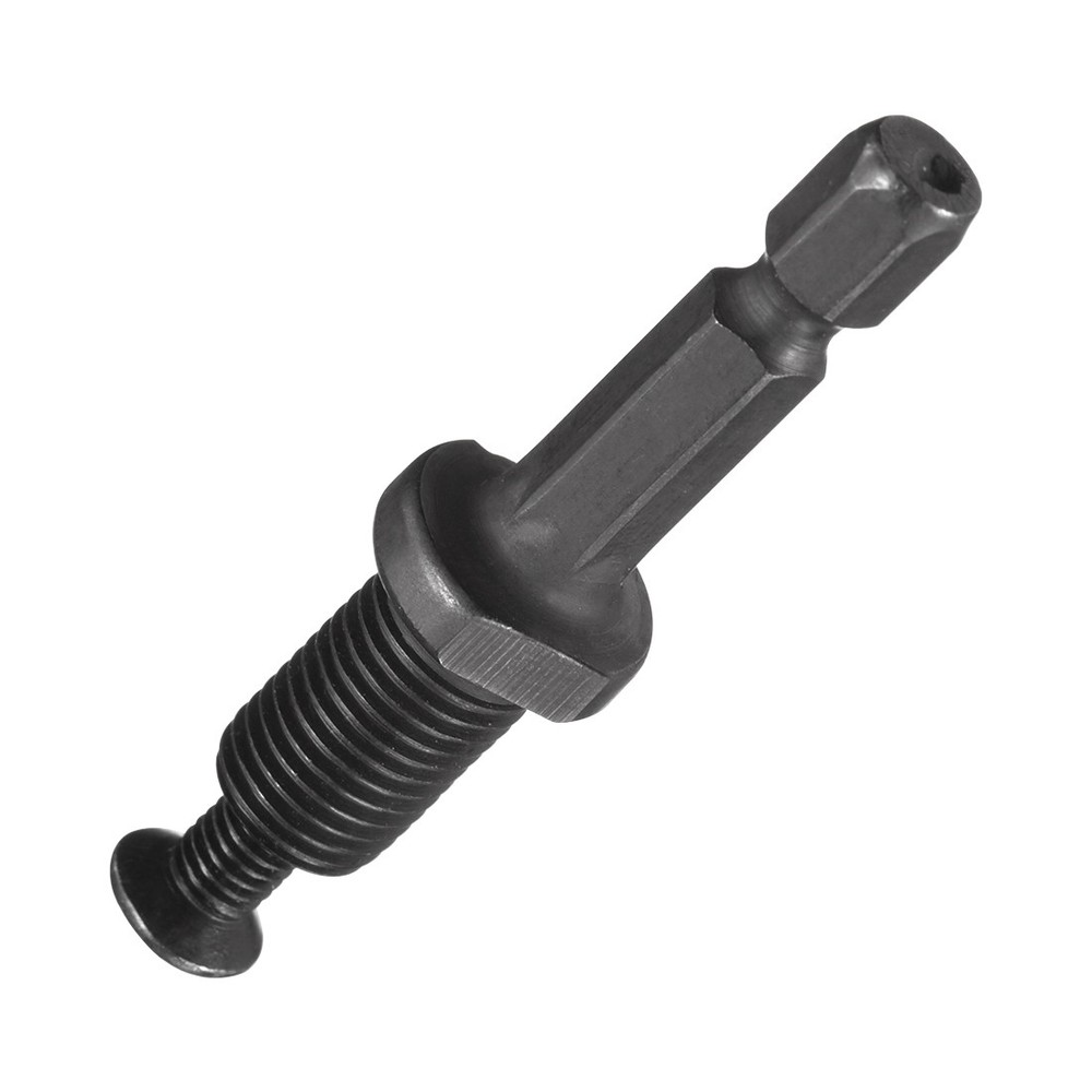 3/8"-24UNF Thread Keyless Drill Chuck Adapters Hex Shank for Impact Driver