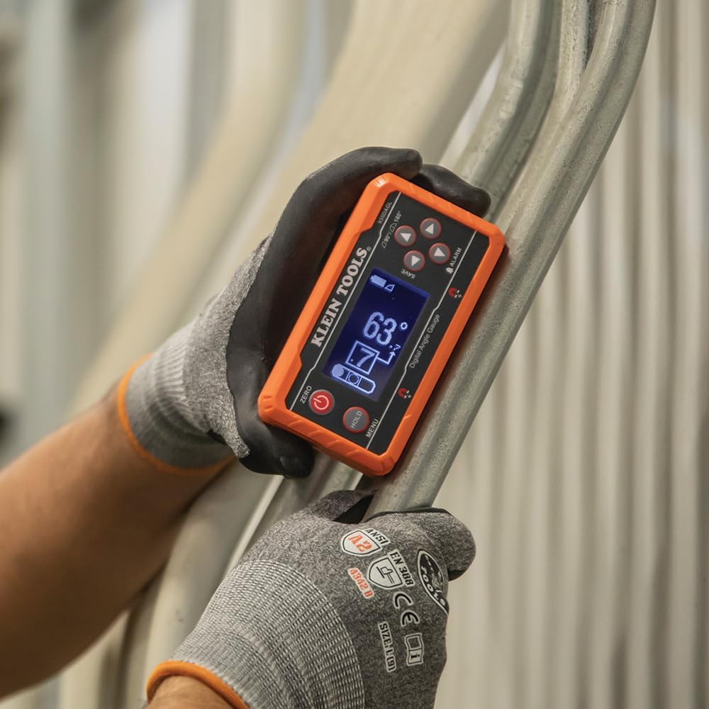 935DAGL Digital Level Angle Finder with Programmable Angles, Measures 0 - 90 and