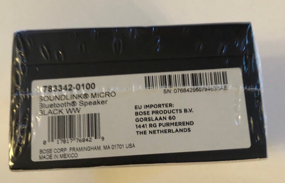 Bose SoundLink Micro Bluetooth Speaker: Small Portable Waterproof Speaker w/ Mic