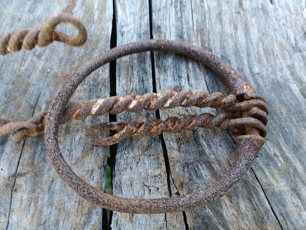 Antique Braided Horse Bit