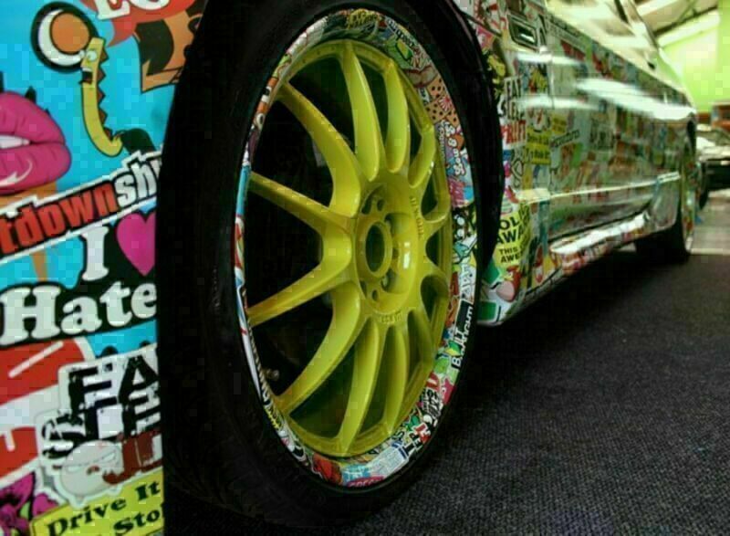 Lot Set of 100 Motorcycle Motocross Decals Stickers Pack Racing ATV UTV Dirtbike