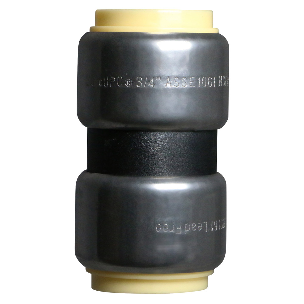 XFITTING 3/4" Push Fit Coupling, Push To Connect Coupling, PPSU, Plastic