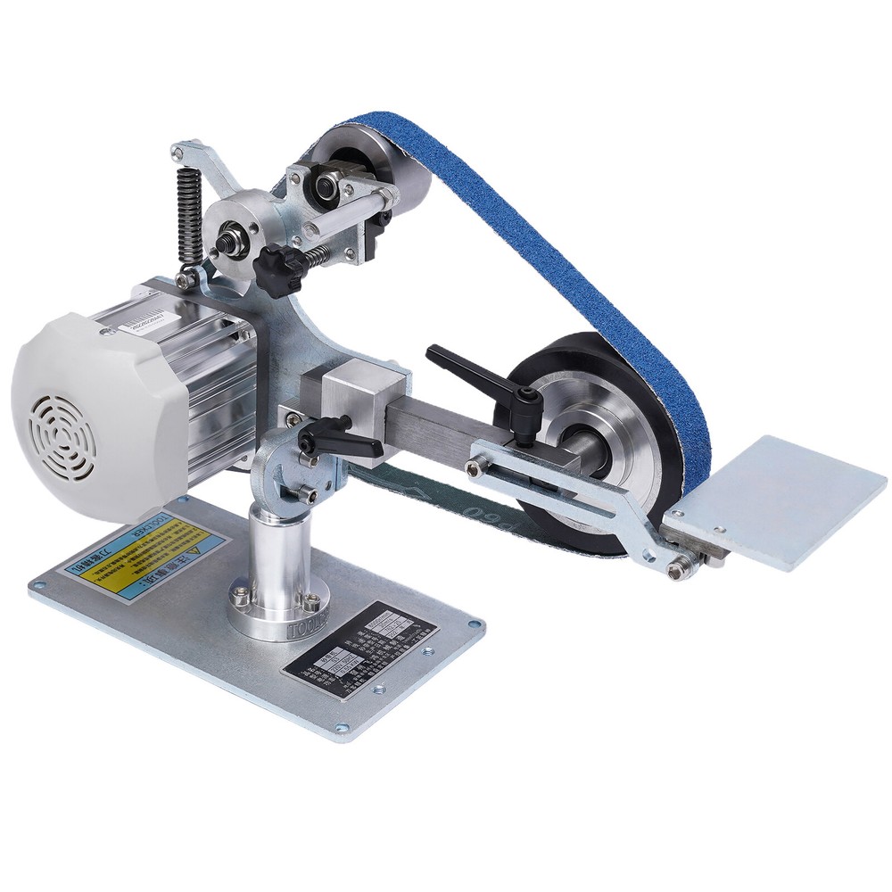 Belt Sander Bench Grinder Knife Sharpener with Large Table Polishing Sander