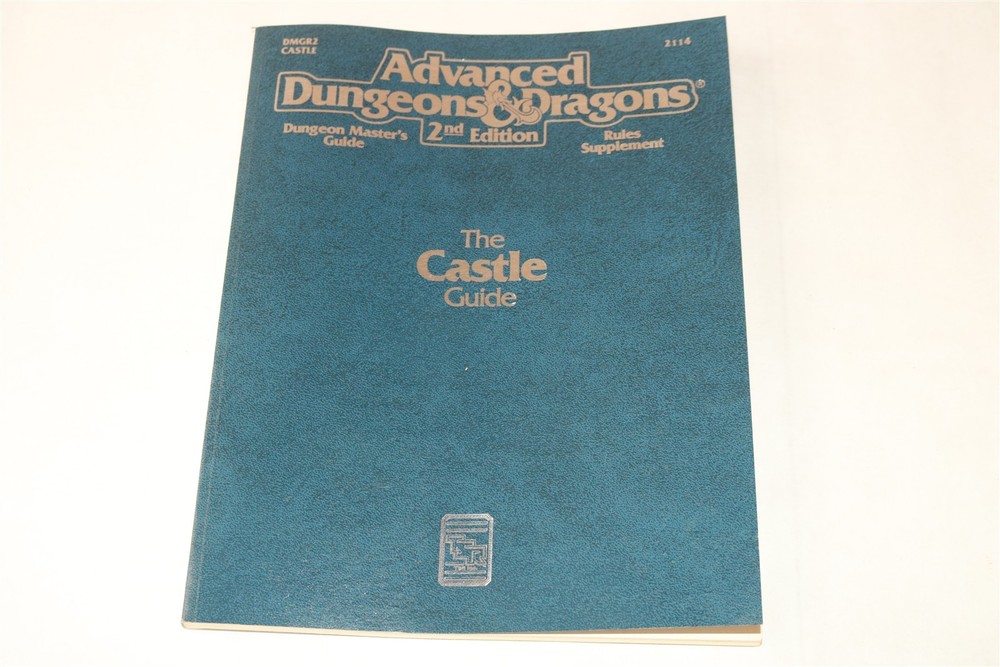 AD&D 2nd EDITION Dungeon Master Guide Rules Supplement - CASTLE GUIDE 2114