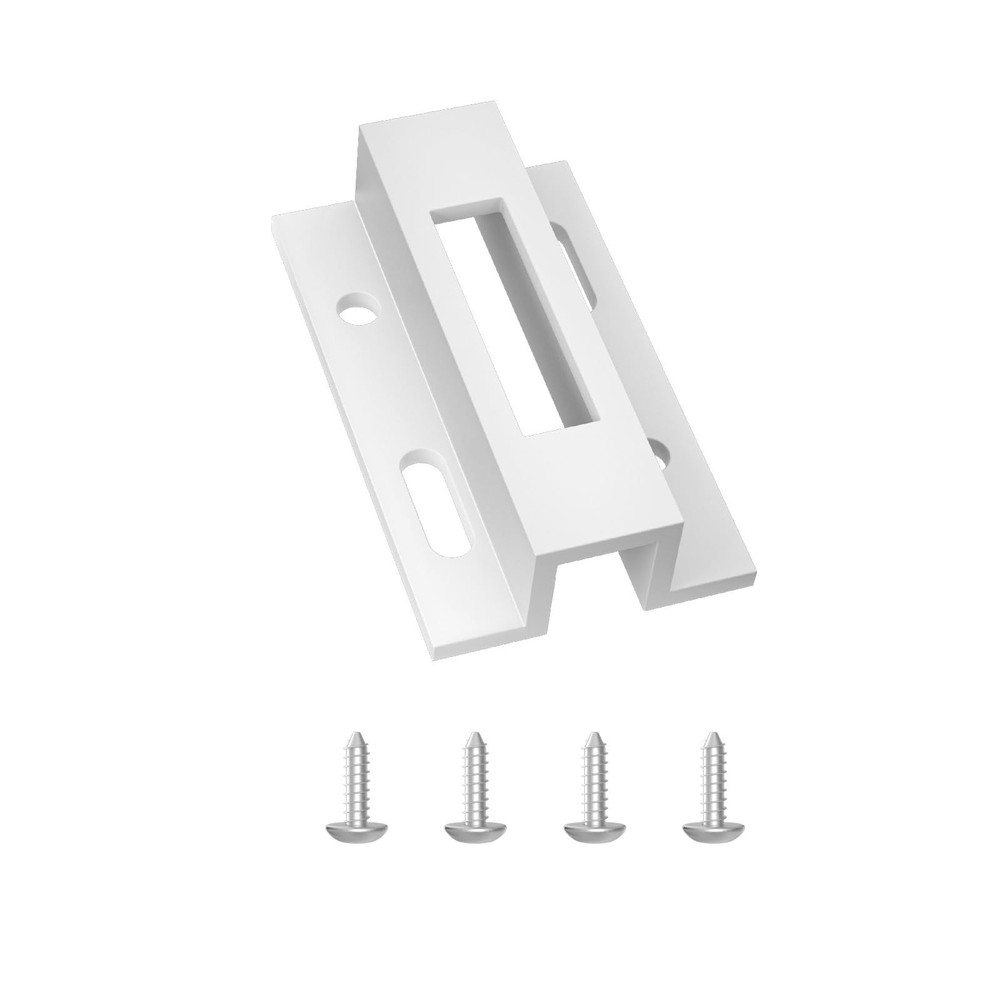 Patio Sliding Door Keeper／Hook Style Latch／E 2124 Latch Lock 1 Pack