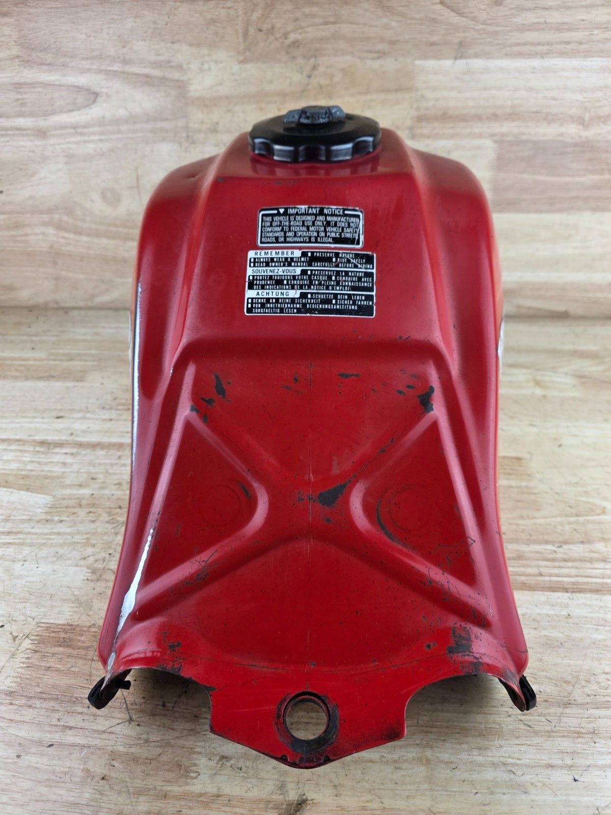 1985 85 ATC250SX HONDA OEM FUEL GAS TANK CAP 1986 86 1987 87 ATC 250SX