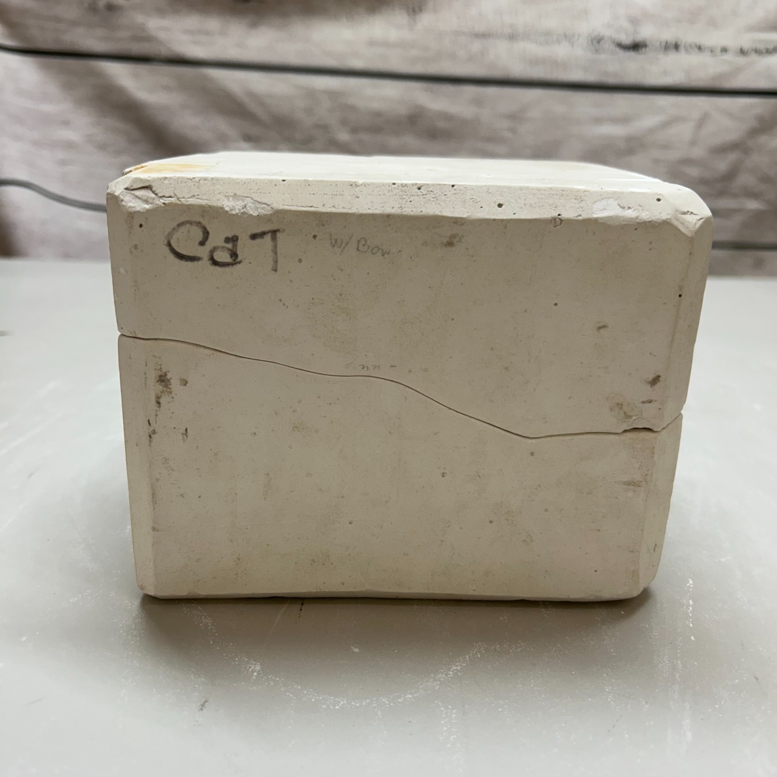 Unbranded Ceramic Slip Casting Mold Cat Figurine