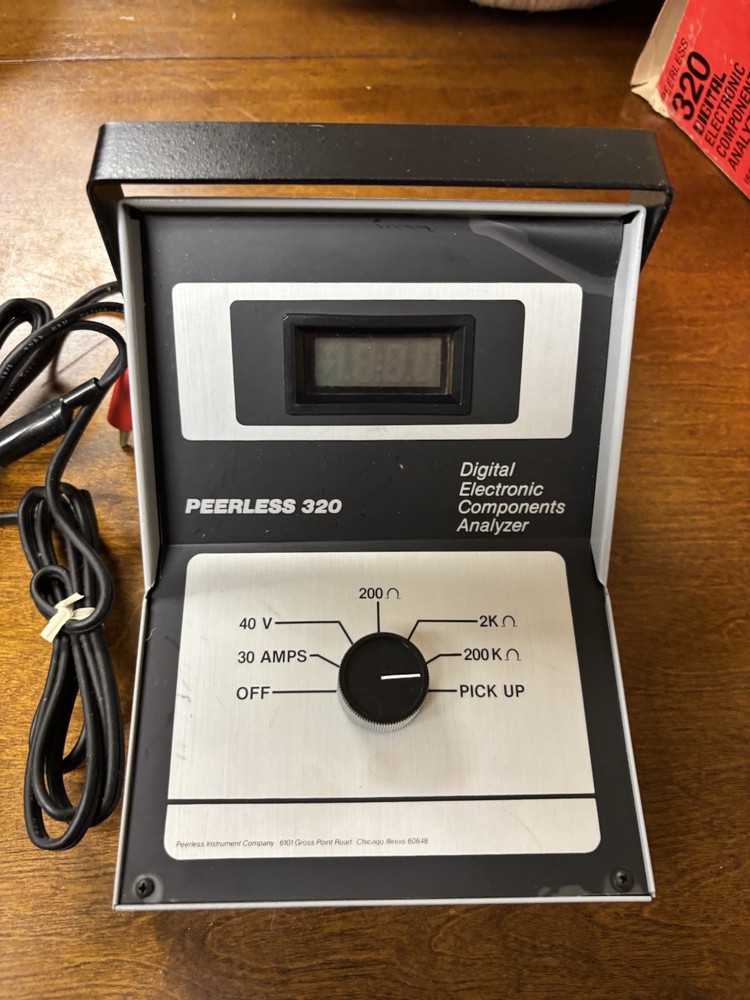 Digital Electronic Components Analyzer By Peerless