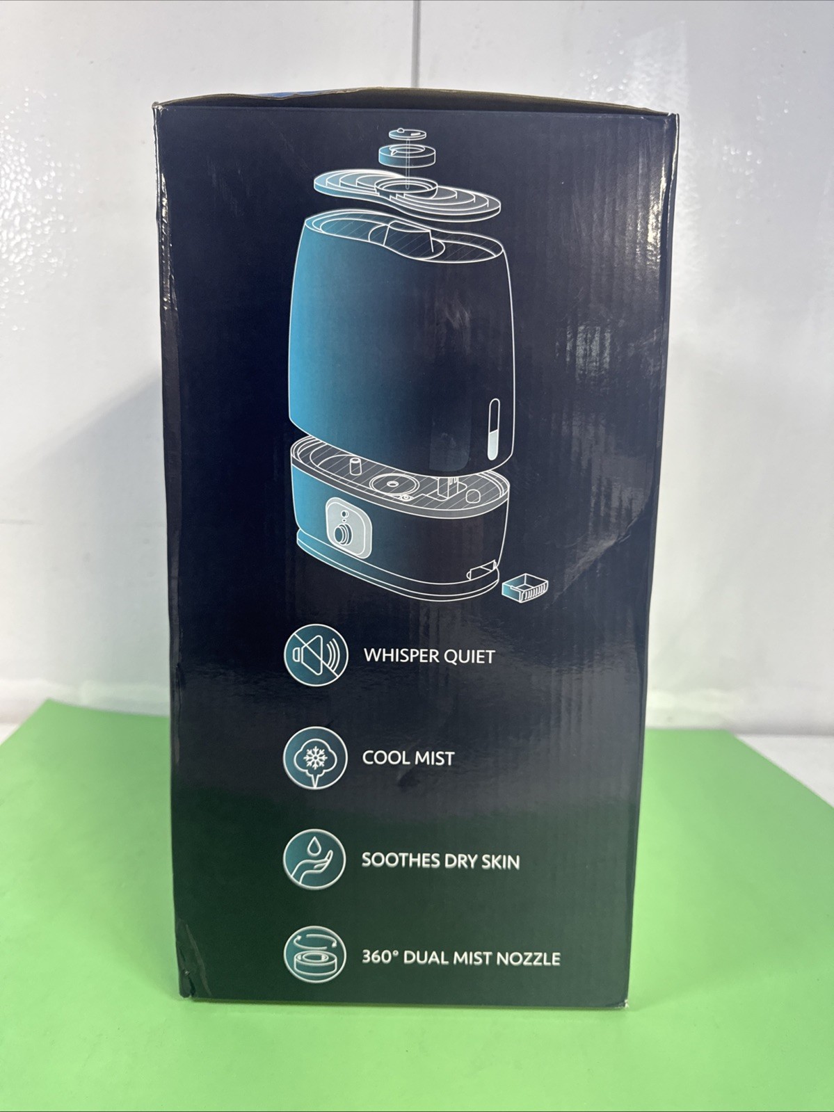 Everlasting Comfort 6L Humidifiers for Bedroom, Quiet 50HR Runtime No-Filter