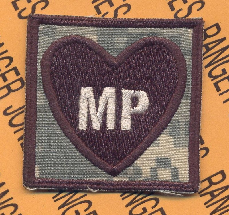 MP Co 502 Inf 2 Bde 101st Airborne HCI Helmet patch D