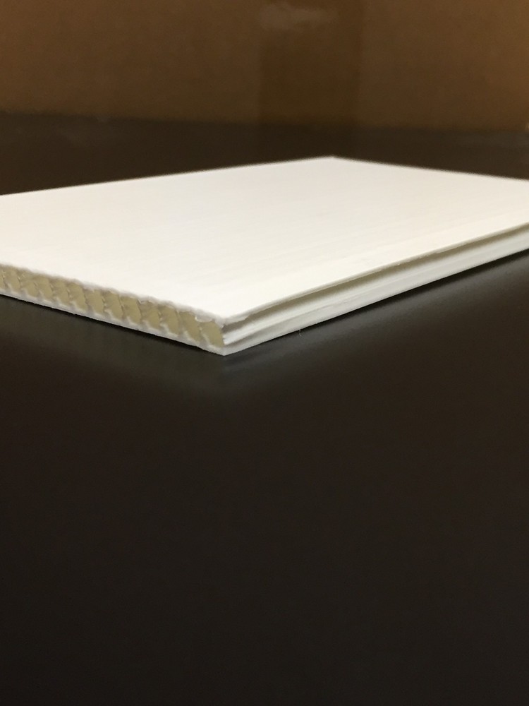 Coroplast 2mm 24" x 24" (4 Pack) White Corrugated Plastic Sheets Sign