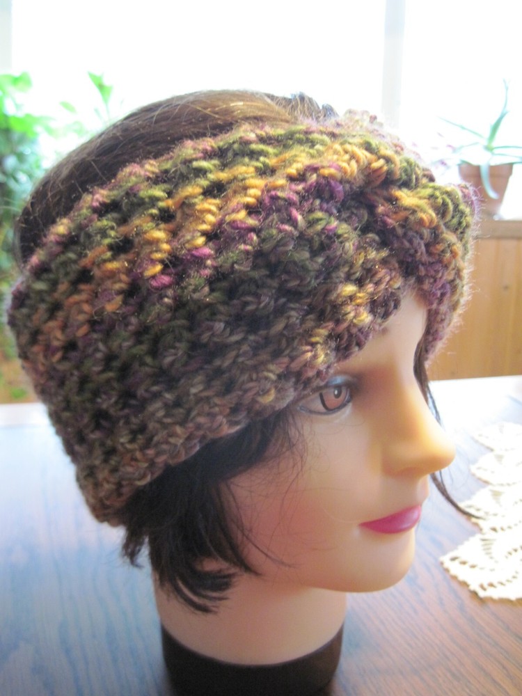 HANDMADE CROCHETED EAR WARMER HEADBAND STYLE