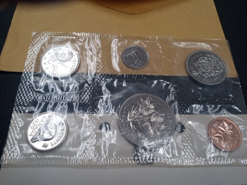 1970 Canada uncirculated coin set