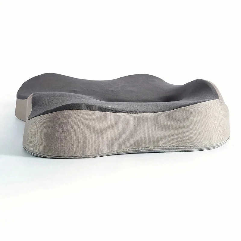 1pc Memory Foam Seat Cushion - 3D Ergonomic Support