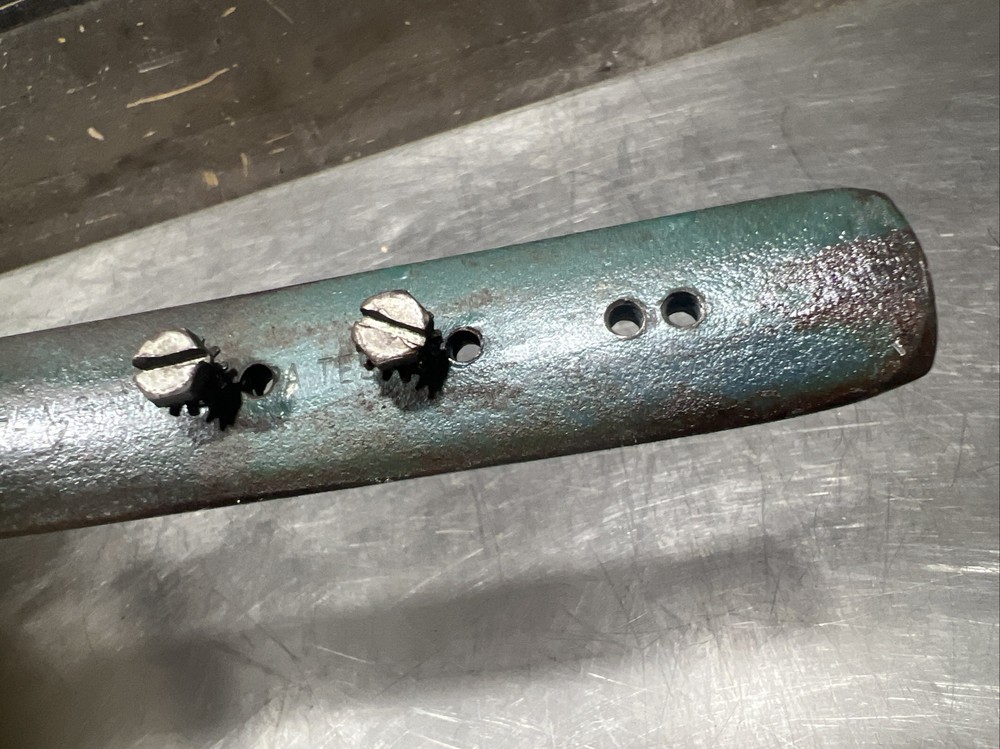 Vintage Bashlin Climbing Spike. Used Surplus. Missing Parts