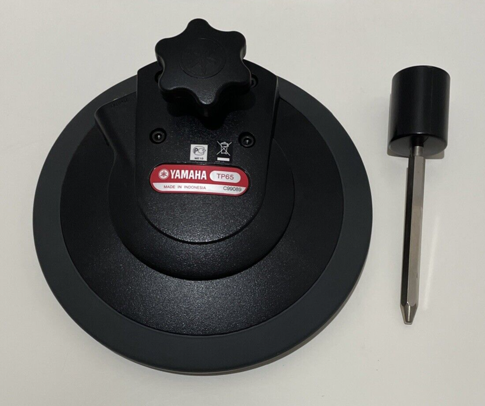 Yamaha TP-65 Drum Pad With Mount Bracket Spike DTXplorer TESTED!