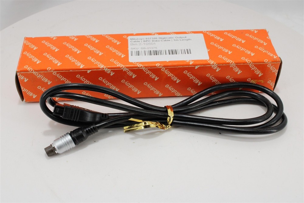 Mitutoyo 937386 Digimatic Output Cable | SPC Data Cable | 1m Length