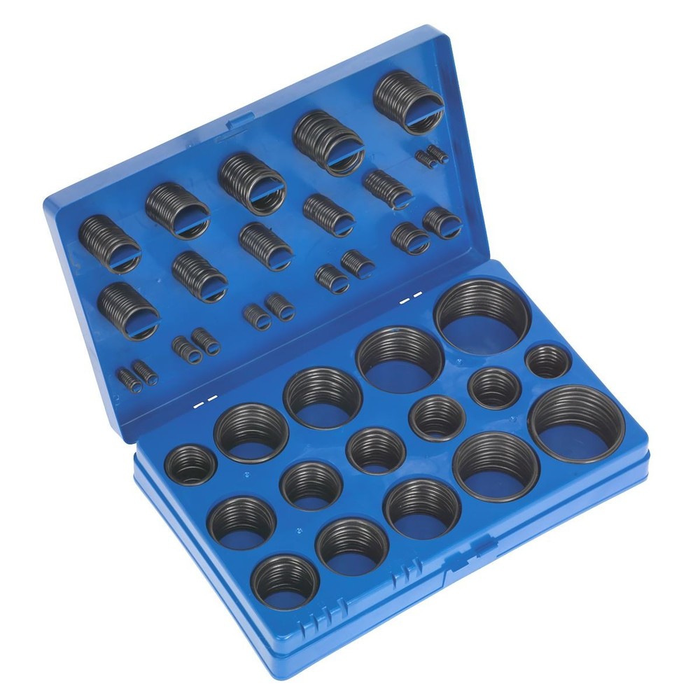 Sealey Rubber O-Ring Assortment 407pc - Imperial BOR407