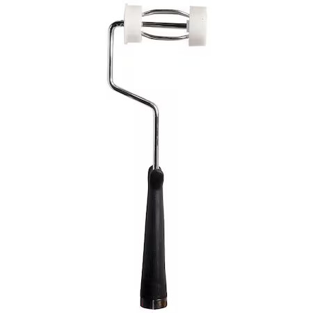 Premier 312-Imp Paint Roller Frame, 4 Wire Cage, Plastic Handle, 3" Rollers