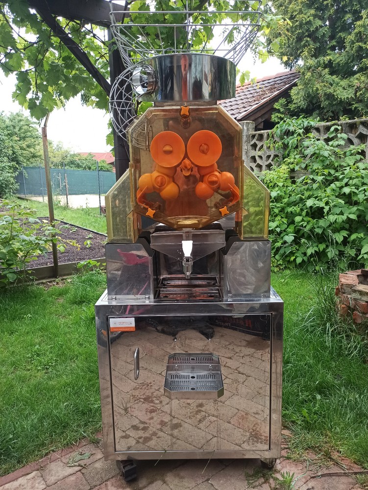 Maxima INOX orange squeezer