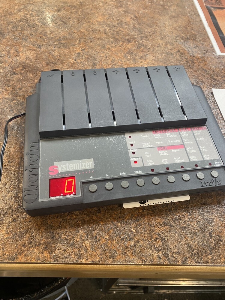 Oberheim Perf/x midi performance effect