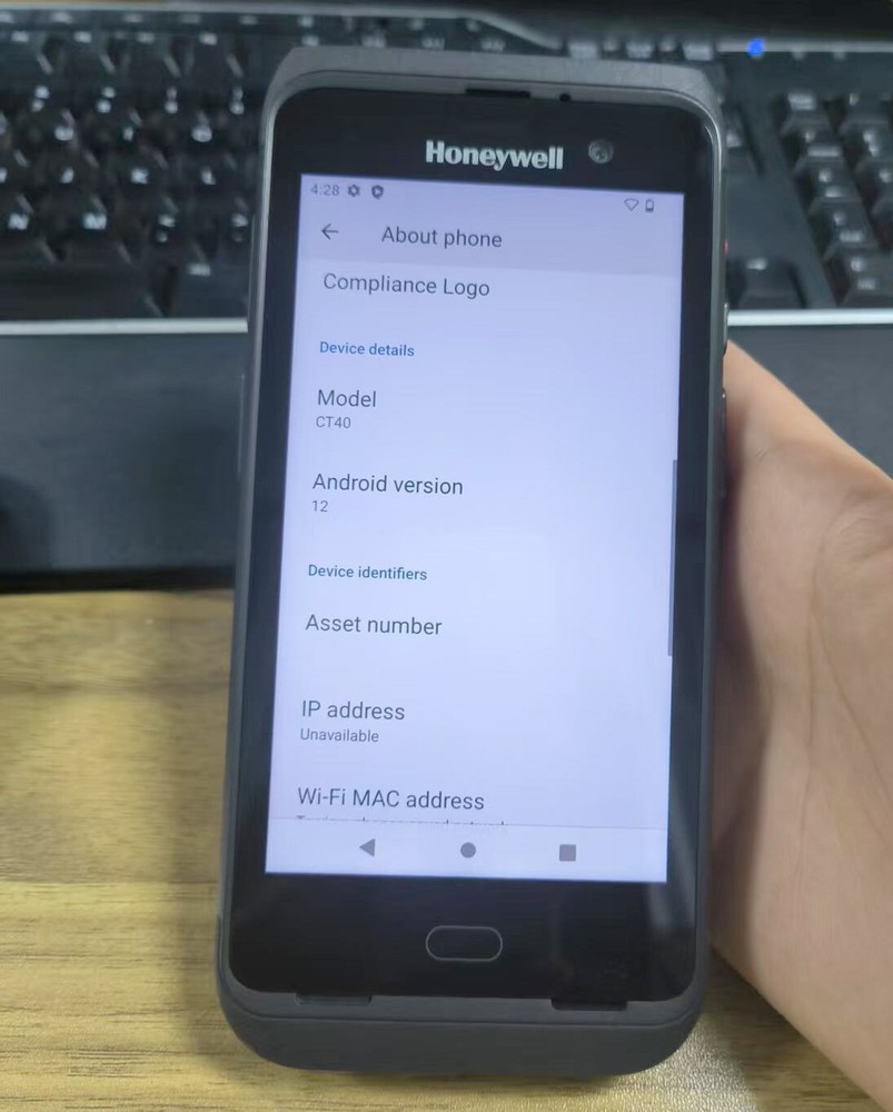 Honeywell CT40XP Android GMS Mobile Computer Barcode Scanner CT40P-L0N-26R11AE
