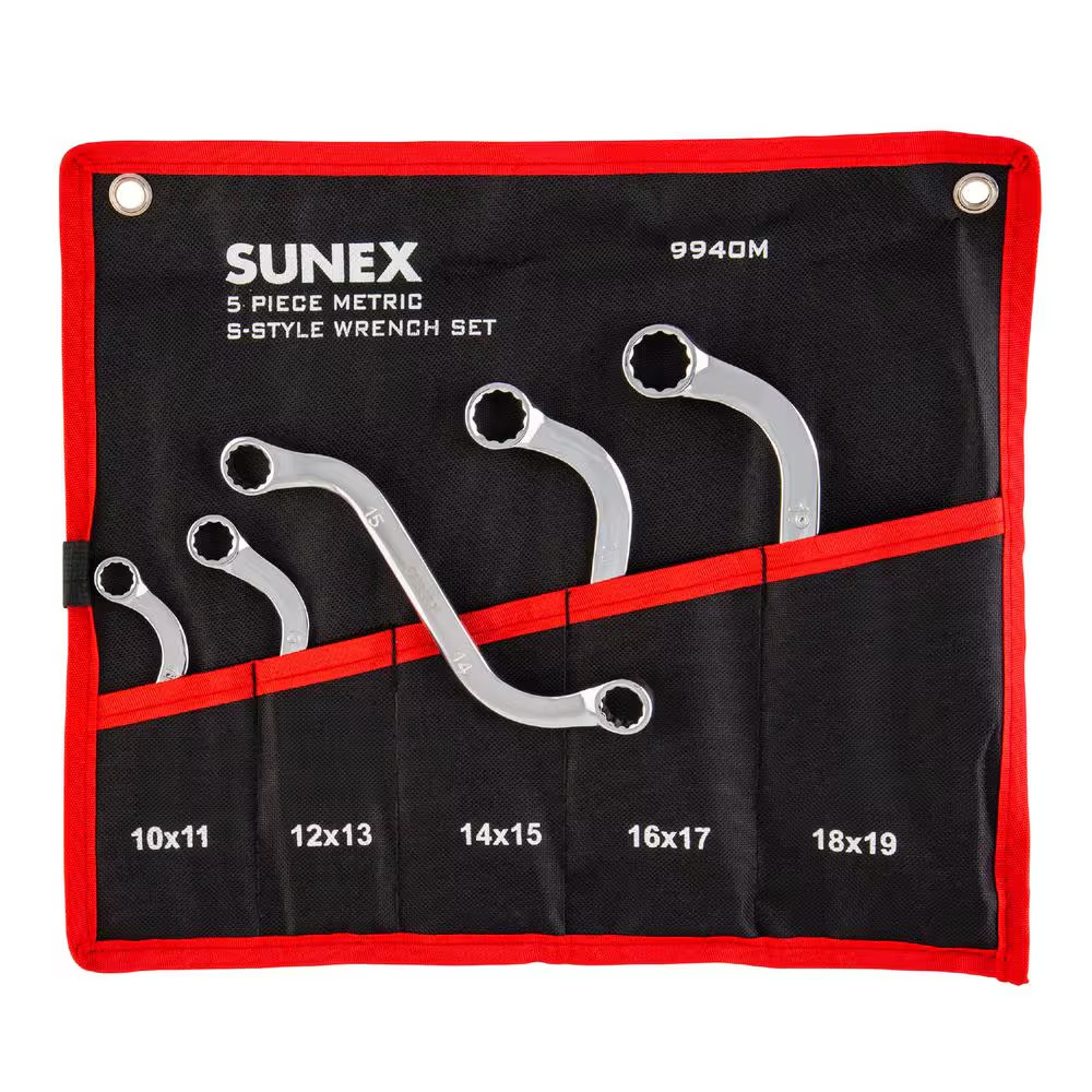 SAE S-Style Wrench Set (5-Piece)