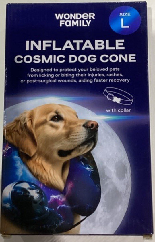 Dog Cone Collar / 14-17” LARGE /Post Surgery / No Scratch Protection