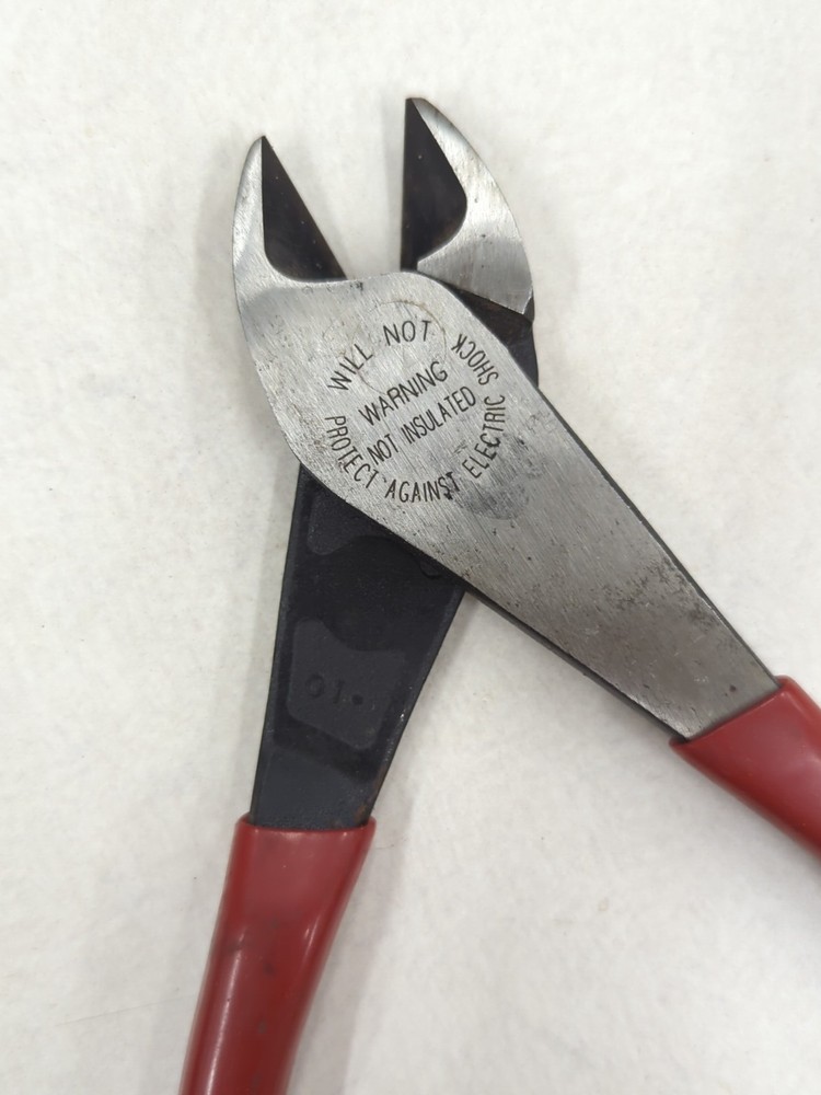 2pc Klein Tools D228-8 8" & D252-6 6" Lineman Diagonal-Cutting Pliers Set